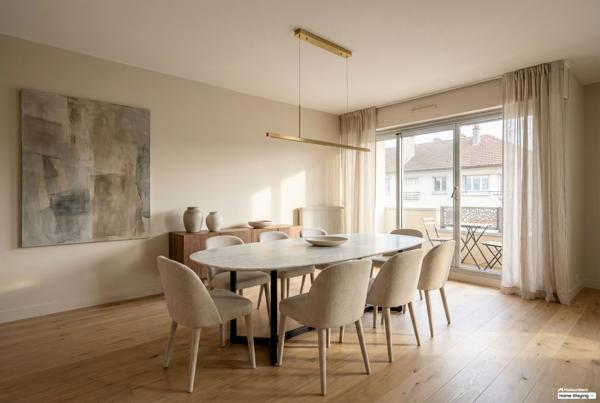 RUEIL-MALMAISON - COEUR DE VILLE - APPARTEMENT FAMILIAL 78 M² - 3 CHAMBRES - 3 BALCONS - 4e ETAGE/5 - BOX - CAVE -