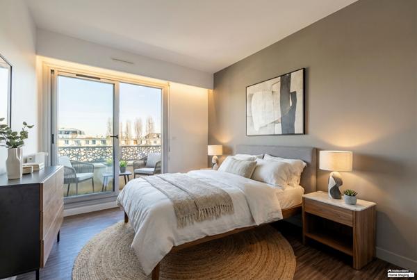 RUEIL-MALMAISON - COEUR DE VILLE - APPARTEMENT FAMILIAL 78 M² - 3 CHAMBRES - 3 BALCONS - 4e ETAGE/5 - BOX - CAVE -