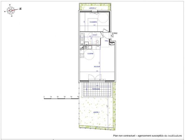 Appartement à vendre 2 pièces 45 m² La Roquette-sur-Siagne