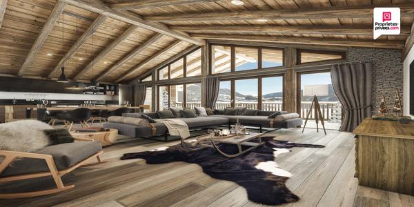 MEGEVE 74120 - DUPLEX 5 PIÈCES, AU PIED DES PISTES