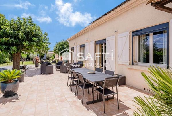 Maison 5 chambres grand jardin piscine