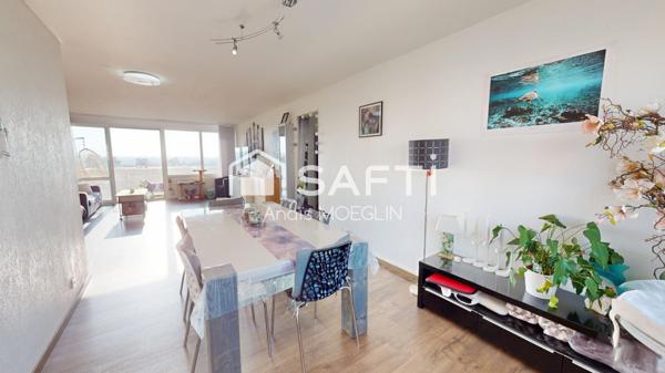 Appartement lumineux et traversant à Rixheim