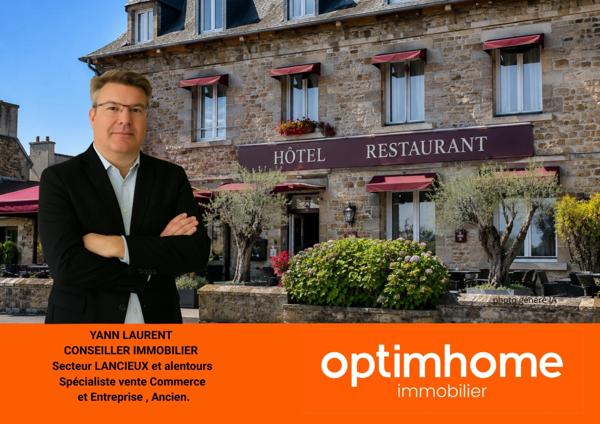 À Vendre – Murs Commerciaux Hôtel Restaurant à Proximité de Saint-Malo