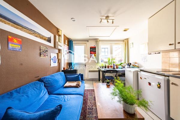 DIJON Drapeau - Appartement en duplex de 22 m2 au rez-de-chaussée, avec son jardin/terrasse