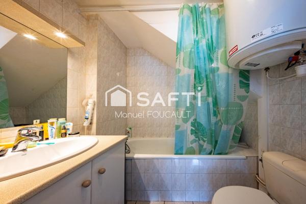 DIJON Drapeau - Appartement en duplex de 22 m2 au rez-de-chaussée, avec son jardin/terrasse