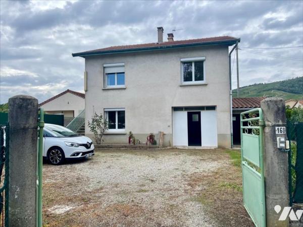 Maison 105 m² avec 2 garages et terrain clos