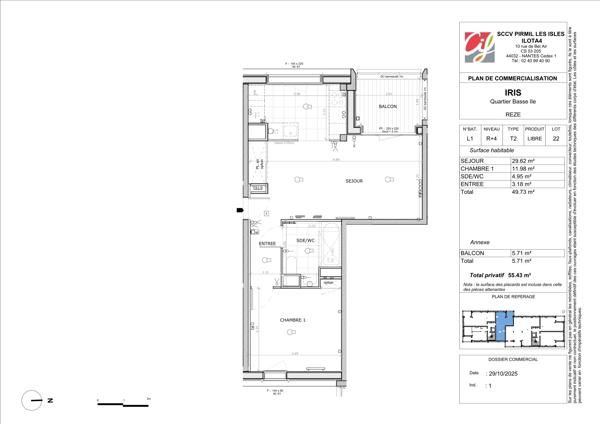 Appartement T2