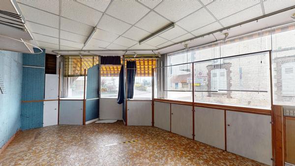 Lot complet de 1 commerce et de 2 appartements caves et jardins garage