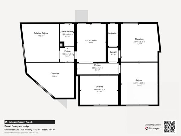 Lot complet de 1 commerce et de 2 appartements caves et jardins garage
