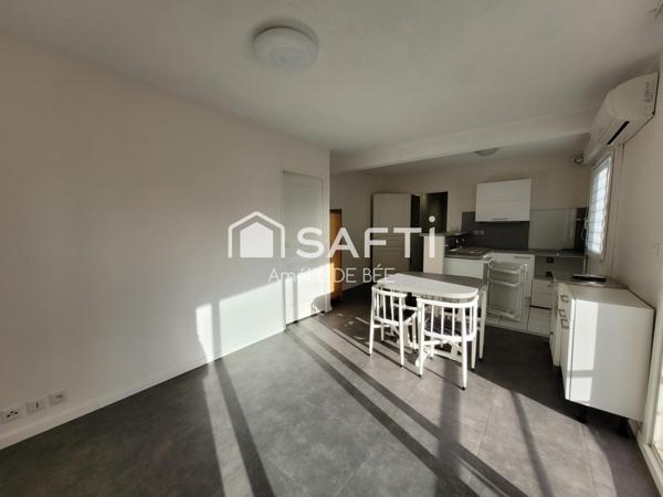 Appartement T 2 , 42 m2, avec terrasse, secteur la ville en bois.