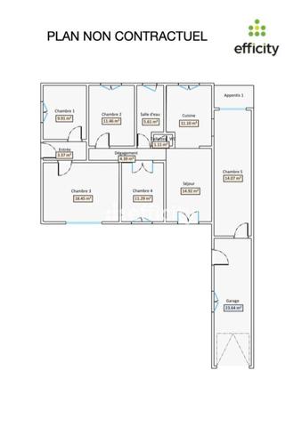 Maison
         6 pièces
        - 106 m²