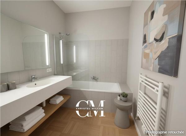 Appartement Bordeaux Croix-blanche 2 pièces 44 m2, balcon, parking, cave, piscine