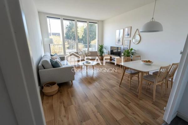 APPARTEMENT F3 - 58 m² - 2 CHAMBRES