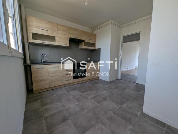 APPARTEMENT F3 - 58 m² - 2 CHAMBRES