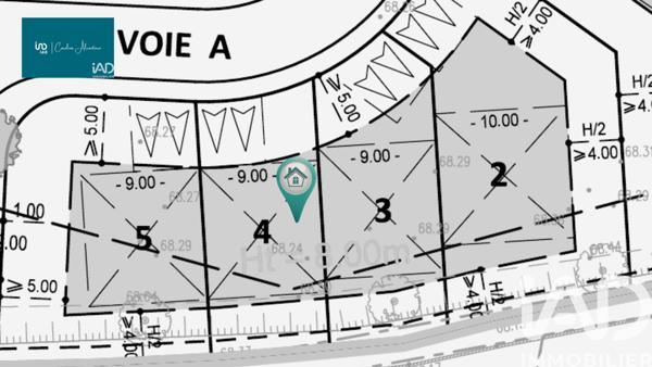 Terrain à vendre 179 m² Pézilla-la-Rivière