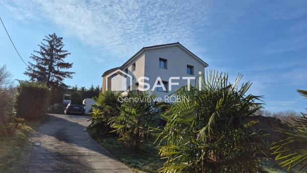 Au calme, vue panoramique sur les Monts d'Or
