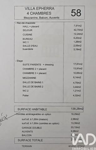 Maison à vendre 6 pièces 157 m² Magny-le-Hongre