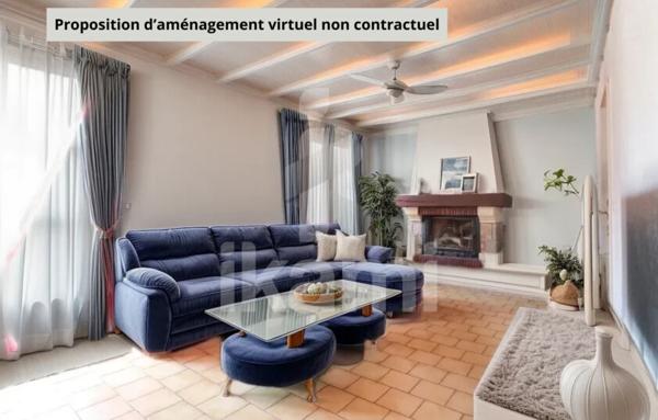 Villa de 171 m2 entièrement rénovée en 2021   Terrain clos de 855 m2