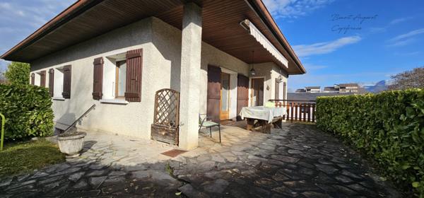 ANNECY Seynod "Longiret" Maison Individuelle 4p 88m² (115m² au sol) au calme et terrain 910m²