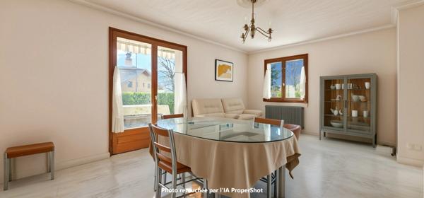 ANNECY Seynod "Longiret" Maison Individuelle 4p 88m² (115m² au sol) au calme et terrain 910m²