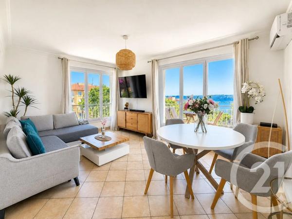 Appartement F3 à vendre  3 pièces - 64 m 2   VILLEFRANCHE SUR MER  - 06