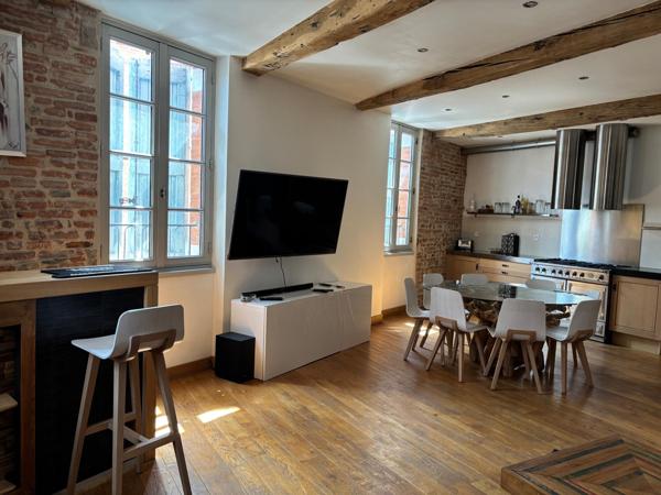 Magnifique T3 duplex meublé