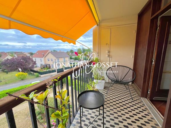 Andresy: Appartement 4pcs-3ch-87m2 avec balcon