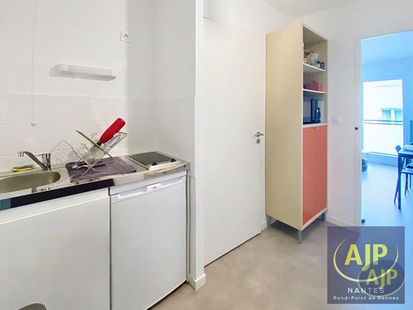 Appartement à vendre Nantes - 1 pièces, 26m² avec 0 chambre(s) à 110 000€ - AJP Immobilier Nantes Rond-Point de Rennes