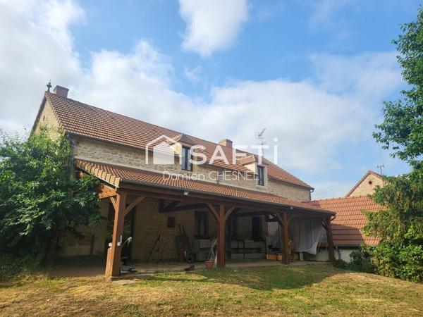 Maison de caractère 223 m² avec étang et presqu’île sur 1,3 ha arboré