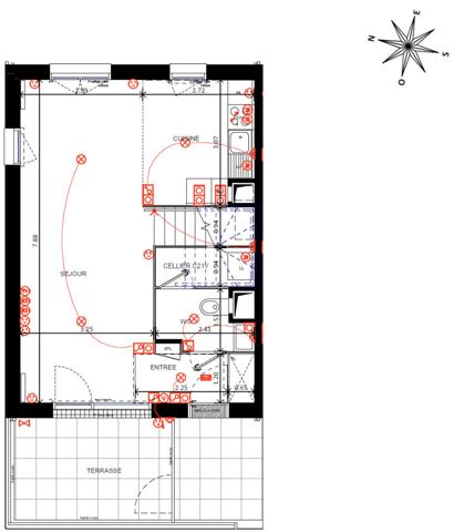 Appartement 2024 de 80 m², 3 chambres dans la résidence neuve "Recto Verso" à Arpajon