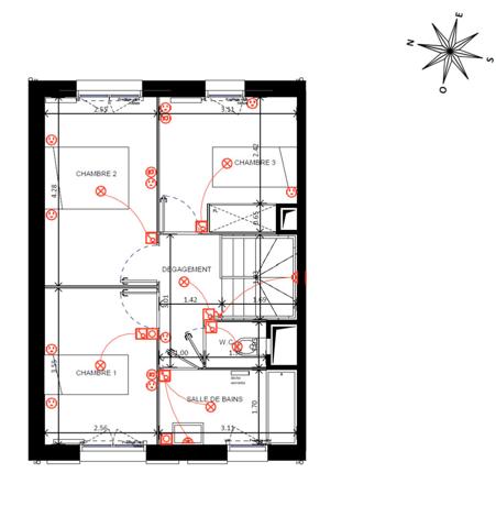 Appartement 2024 de 80 m², 3 chambres dans la résidence neuve "Recto Verso" à Arpajon