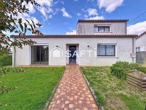 Maison de 169 m² habitables, 5 chambres, double garage