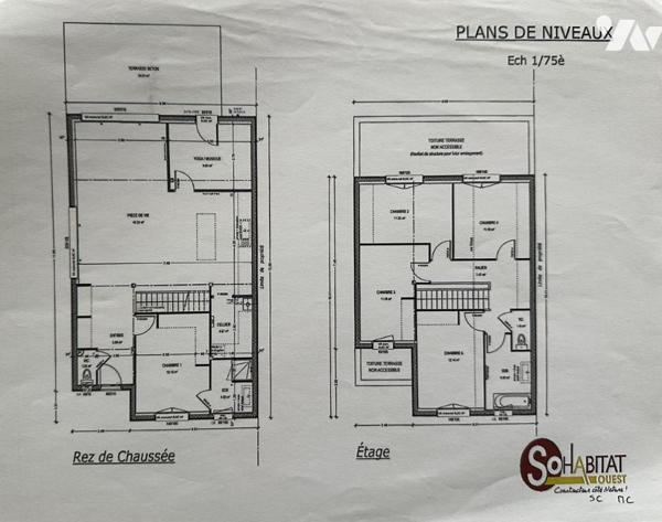 Écouflant – Maison récente avec vie de plain-pied