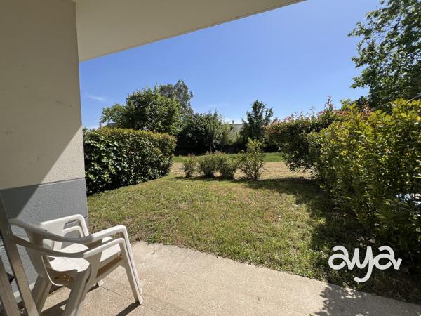 T2 meublé avec jardin