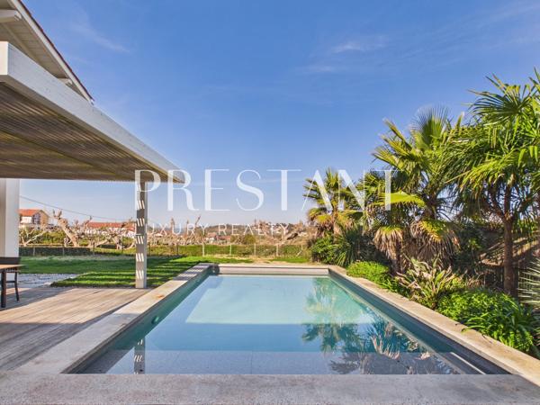 Maison d’Architecte à Saint-Jean-de-Luz Lafitenia – Piscine – Vue mer, SAINT JEAN DE LUZ