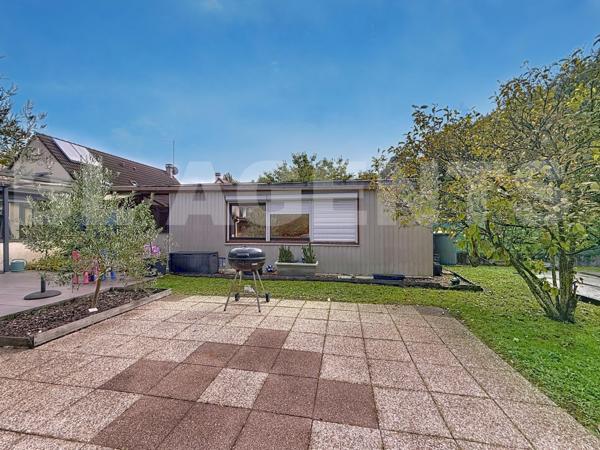 Coubron – Maison 148m2 habitable (180m2 au sol) – 5 Chambres – Véranda – Garage 