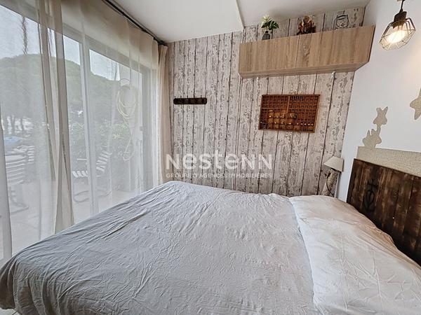 Port Camargue secteur Plage Sud - Appartement Type 3 cabine avec beau jardin terrasse et parking