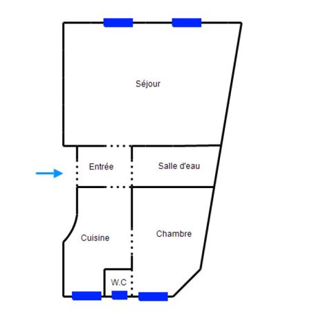 Appartement à vendre 2 pièces 50 m² Paris 17