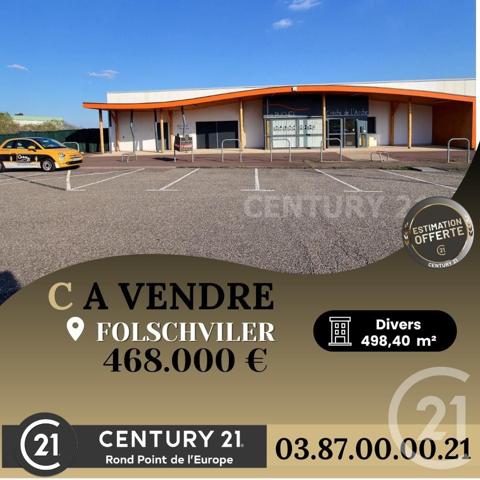 à vendre  498,40 m2 FOLSCHVILLER - 57