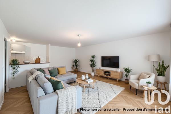Appartement à vendre 3 pièces 65 m² Bègles