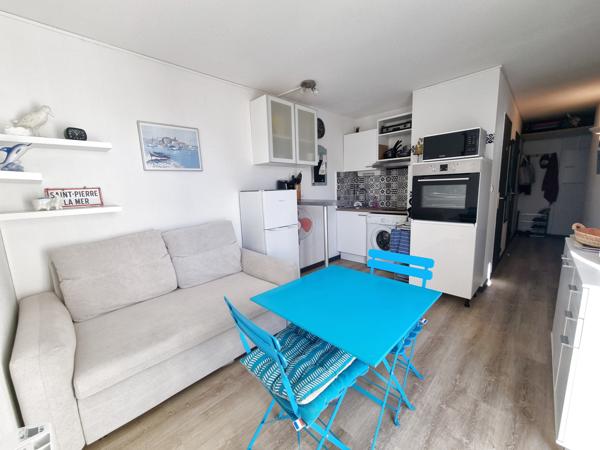 Saint-Pierre-la-mer (11560) Appartement T2 de 23 m2 avec parking 11560 Saint Pierre La Mer