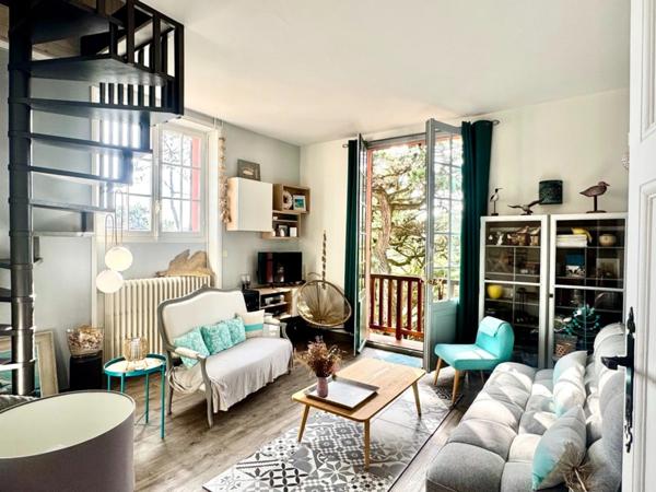 LA BAULE- APPARTEMENT DE 78M2- JARDIN 430M2-PROCHE COMMERCES ET PLAGES À PIED DE PORNICHET- GRANDE CAVE