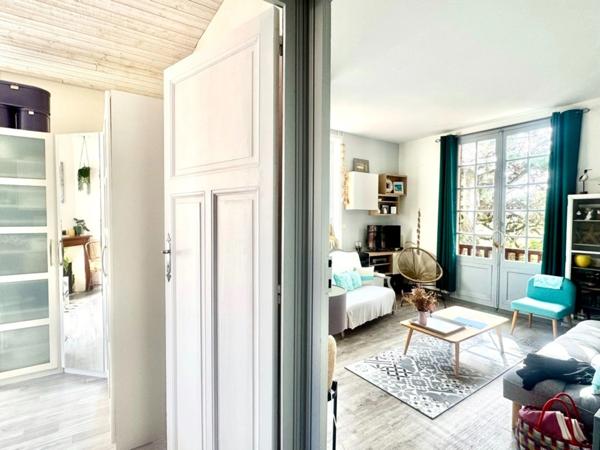 LA BAULE- APPARTEMENT DE 78M2- JARDIN 430M2-PROCHE COMMERCES ET PLAGES À PIED DE PORNICHET- GRANDE CAVE