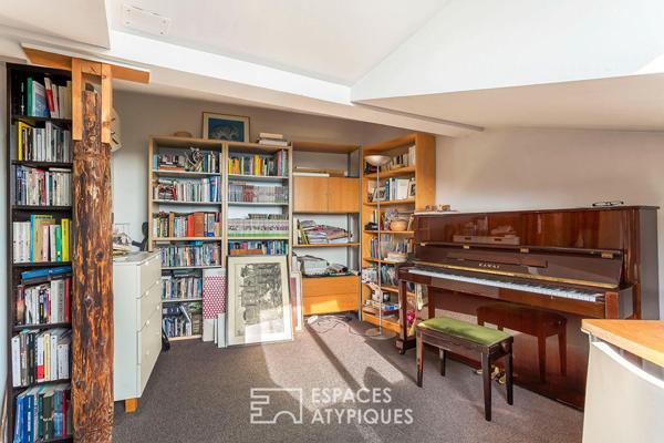 Appartement duplex avec vue sur Lyon