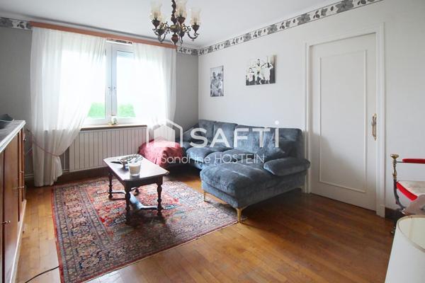 Appartement rez de jardin avec 2 chambres et garage!