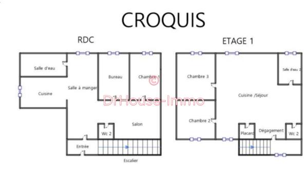 Appartement à vendre 6 pièces de 180 m²