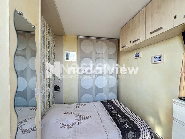 LEUCATE - A VENDRE Appartement T2 cabine avec vue canal et parking