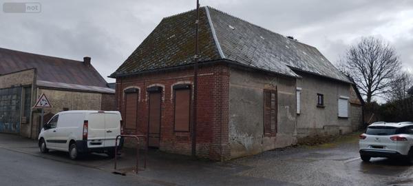 Maison à restaurer à vendre à Sains-Richaumont dans l'Aisne (02120), ref : 02014/810