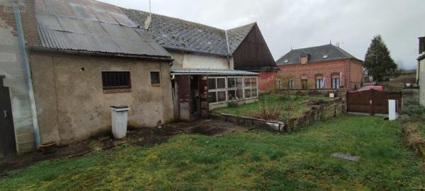 Maison à restaurer à vendre à Sains-Richaumont dans l'Aisne (02120), ref : 02014/810