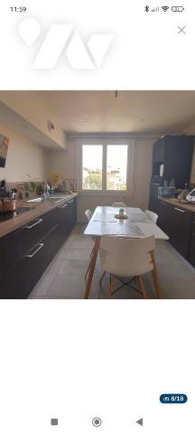 Appartement T5 avec jardin, garage, cave 